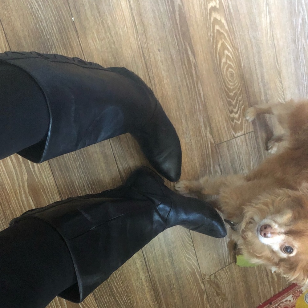 80’s pirate slouch boots